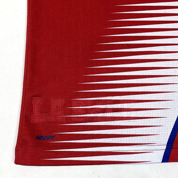 Costa Rica National Team Soccer Football Red Team Jersey New Balance Medium - Picture 3 of 10